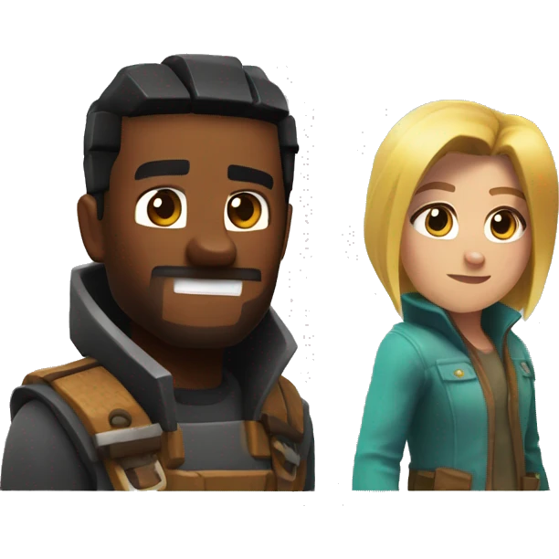 fortnite and mincraft emoji