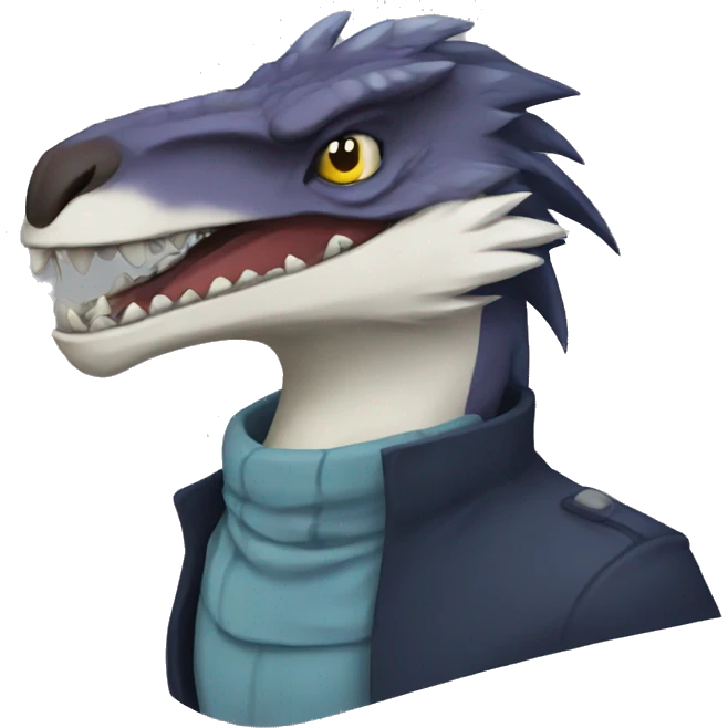 Sergal-raptor emoji