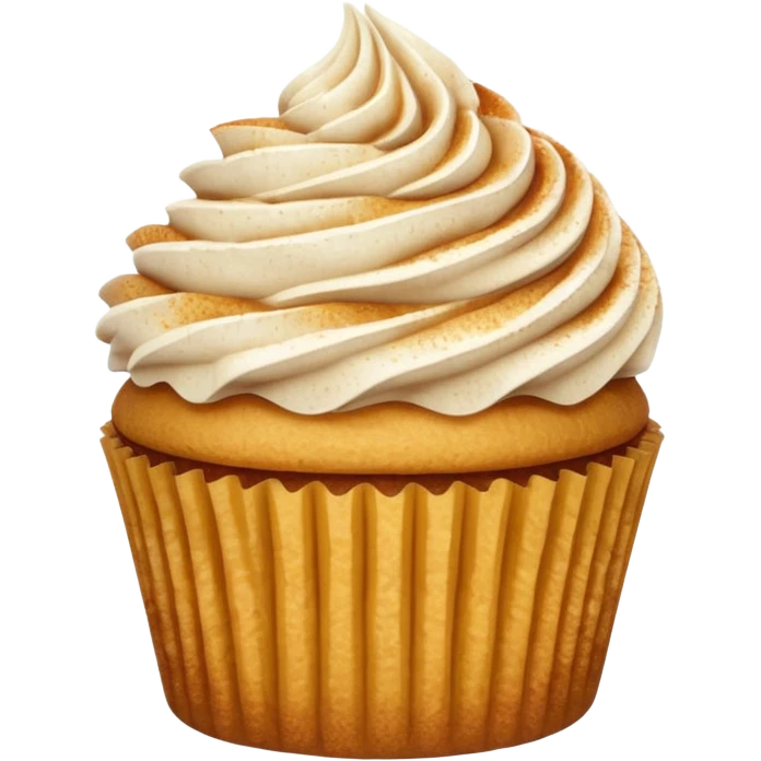 Cinnamon Toast Crunch cupcake emoji