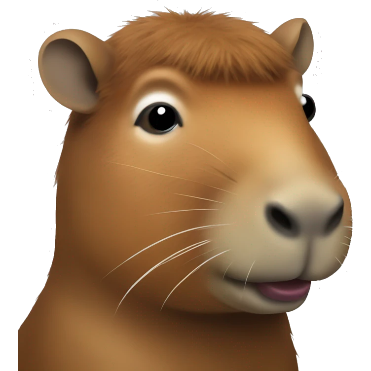 Un capibara  emoji