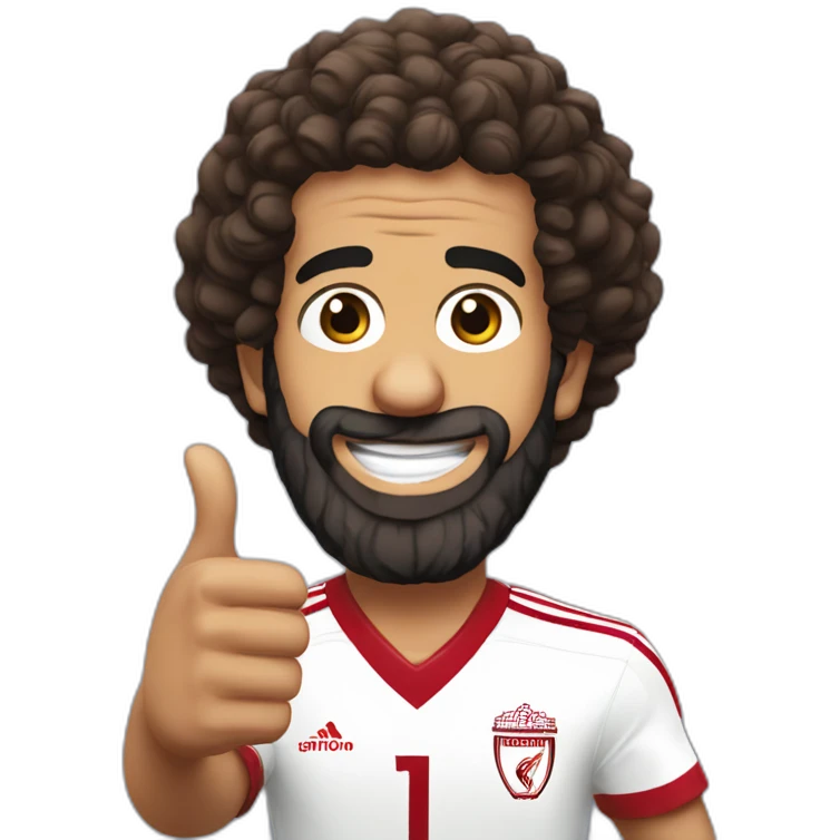 Mo salah thumps up emoji