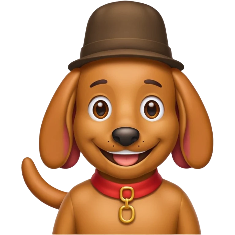 Create a wiener dabbing emoji