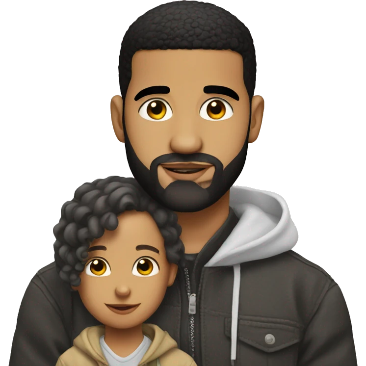 drake with a kid emoji