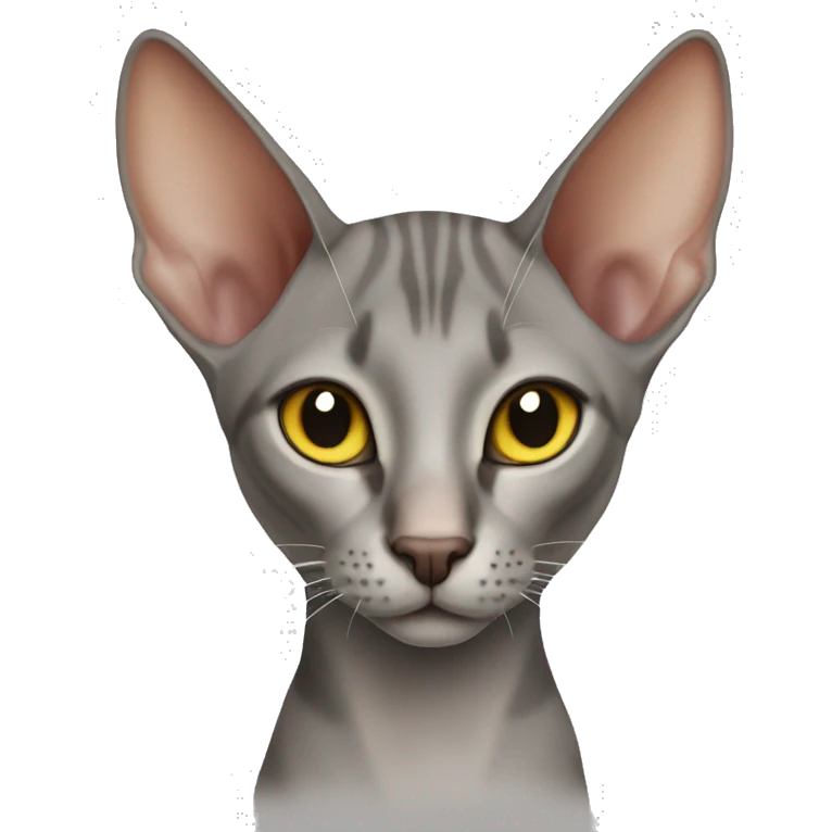 Oriental shorthair cat emoji