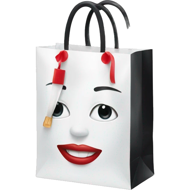 A Sephora shopping bag  emoji