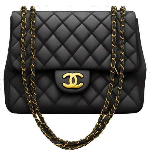 Chanel bag emoji