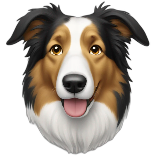 collie lassie emoji