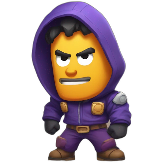 brawl stars dans one puch man emoji