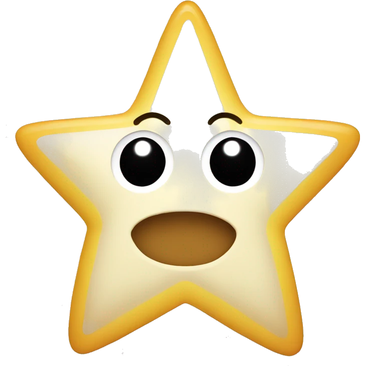 a star emoji