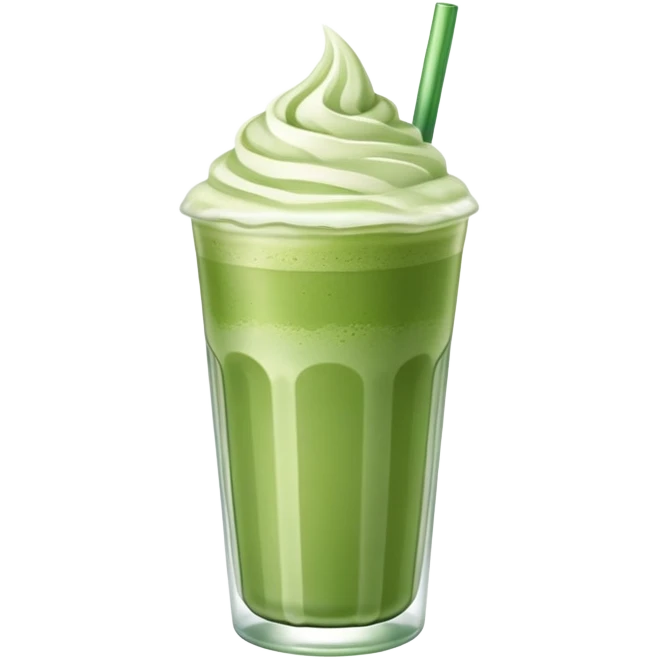 Matcha frappe emoji