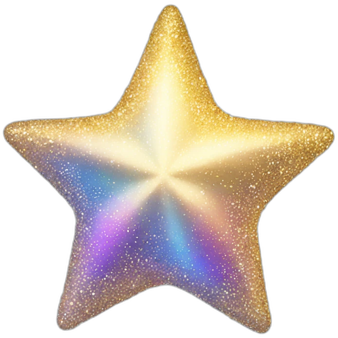 sparkly star emoji