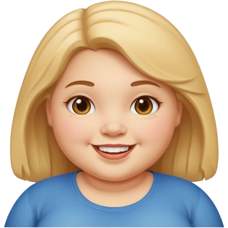 chubby girl emoji