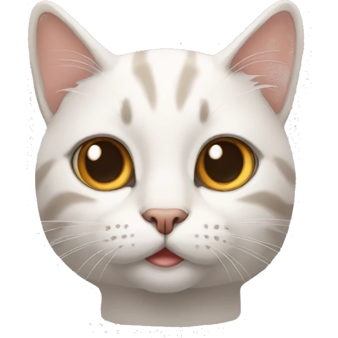 cat but have human face emoji