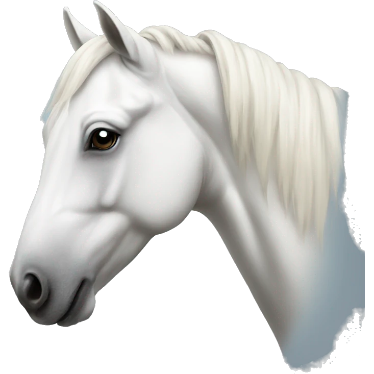 white horse emoji