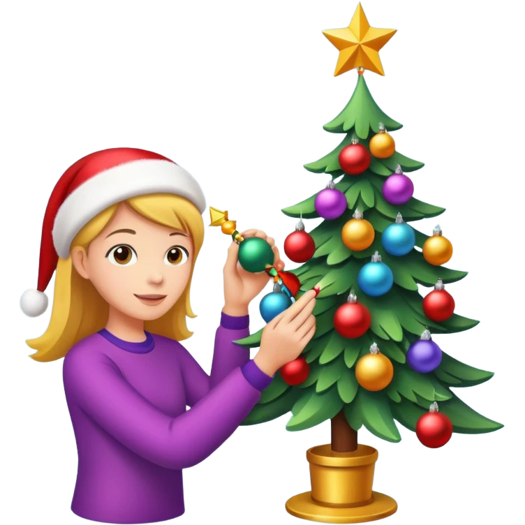 збирати ялинку emoji