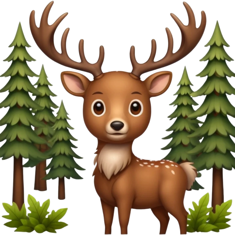 Hunting deer emoji