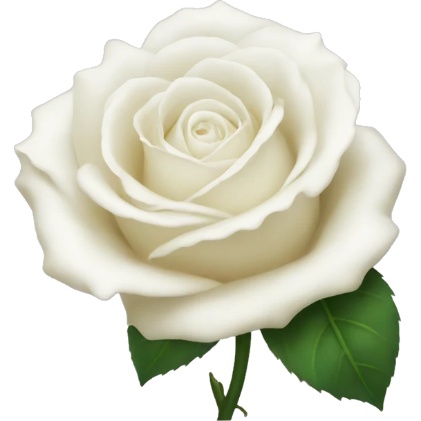 White Rose emoji
