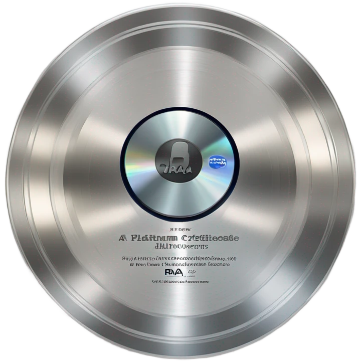 platinum riaa plaque emoji