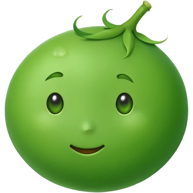 green pea emoji
