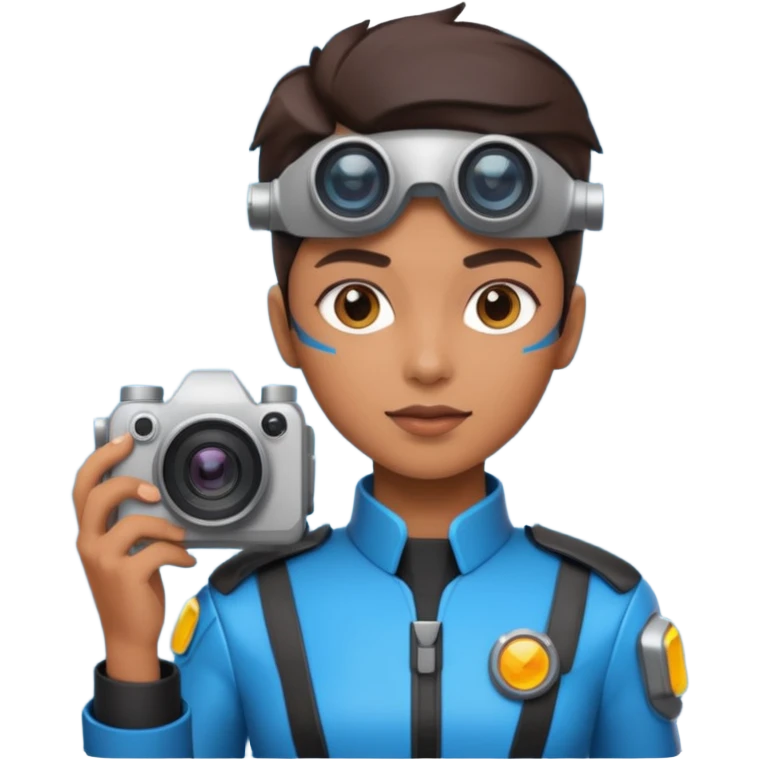 fotógrafo futurista emoji