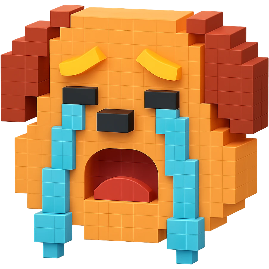 Dog Cry emoji