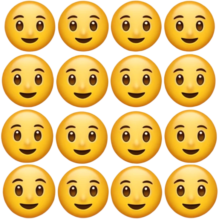 یه ایموجی بساز که چشماش سمت بالاعه و دوتا دستش زیر چونه اشه  emoji