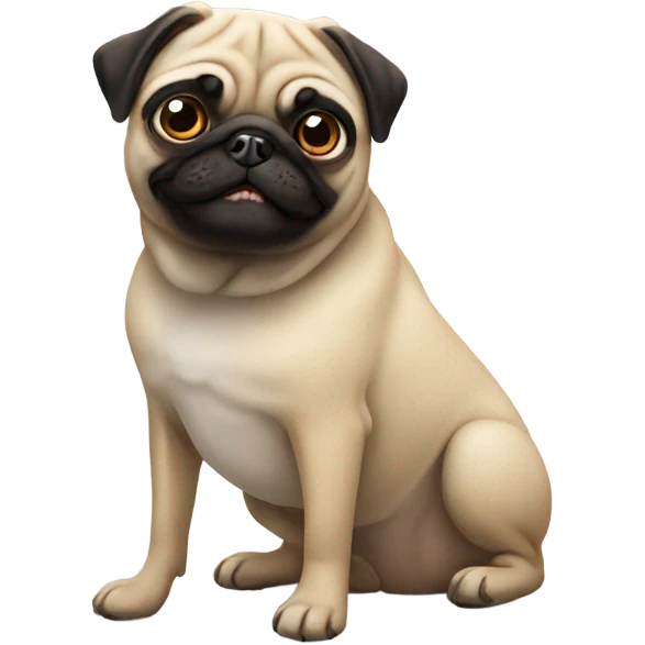 Pug emoji