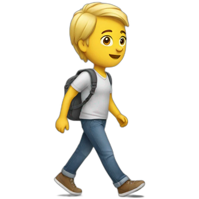 walk emoji