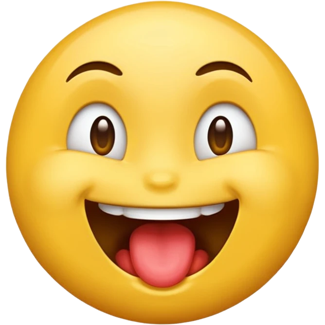 emoji biting its lip and drooling emoji
