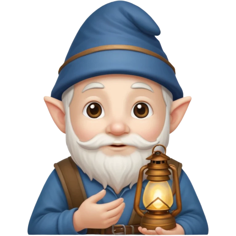 gnome with lantern emoji