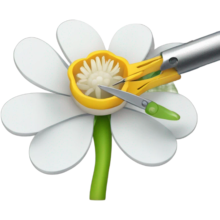 Flower dissection emoji