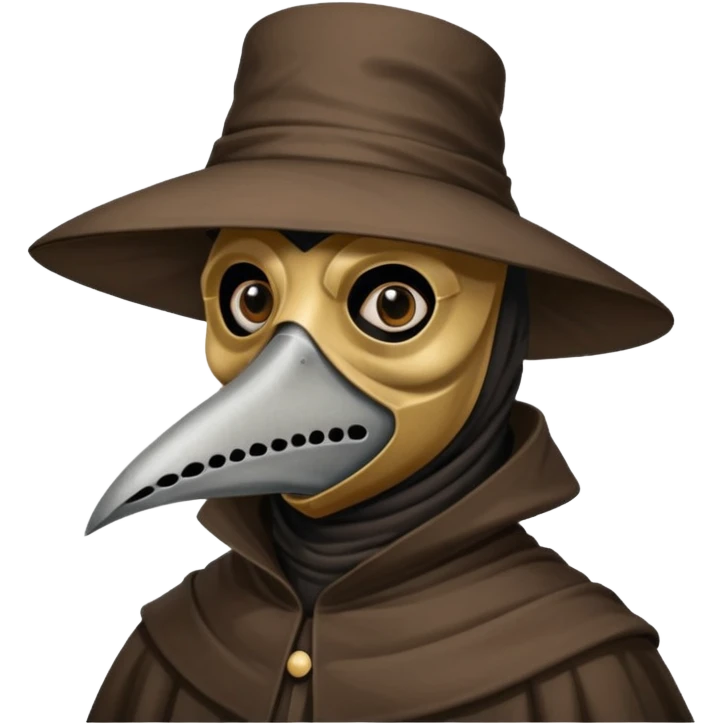 masked person venice plague emoji