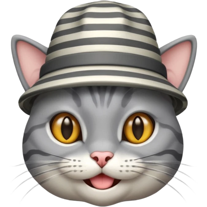 Cat in the hat emoji