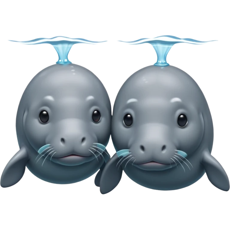 couple manatee emoji