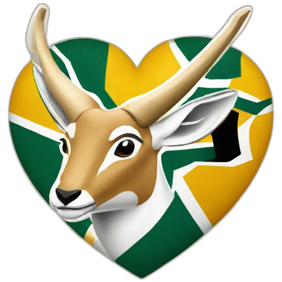 South african springboks logo emoji