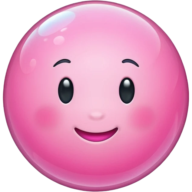 gum bubble emoji