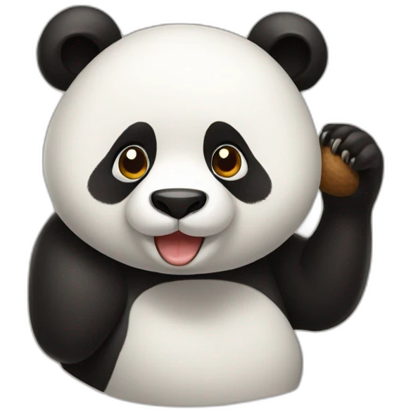 Panda roux emoji