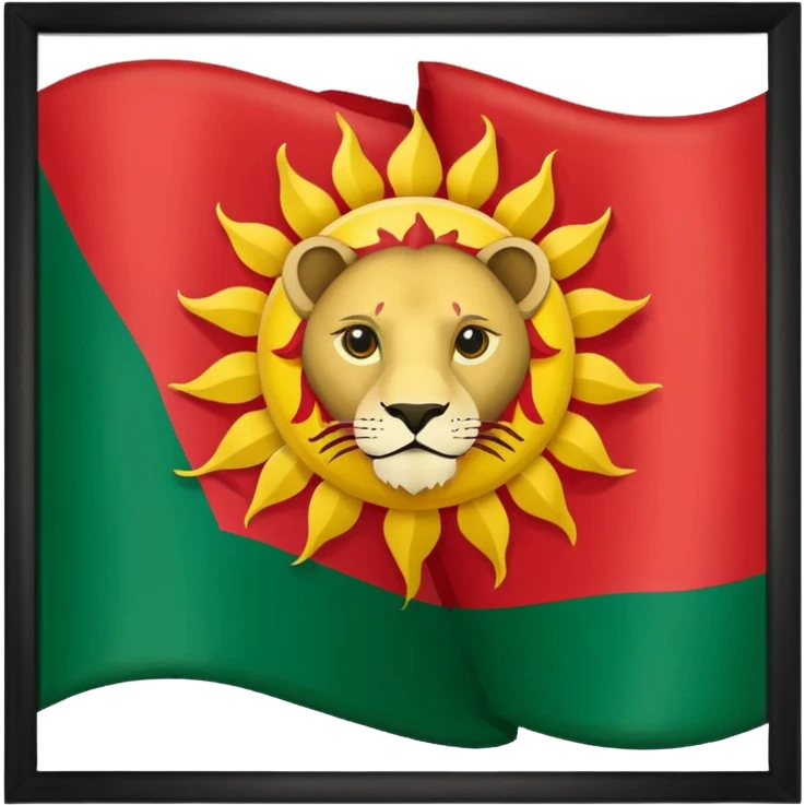 عکس پرچم شیروخورشید ایران emoji