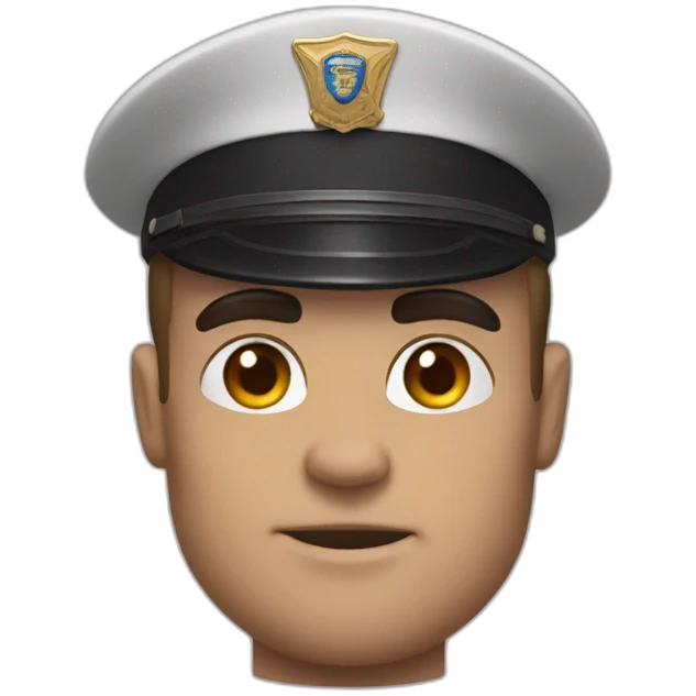 officer-bodybuilder emoji