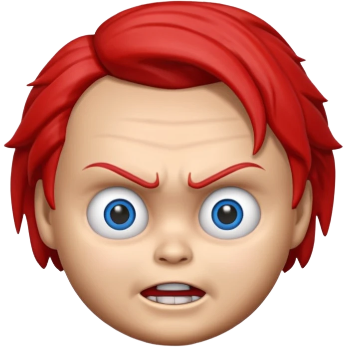 Un emojin de chuky emoji