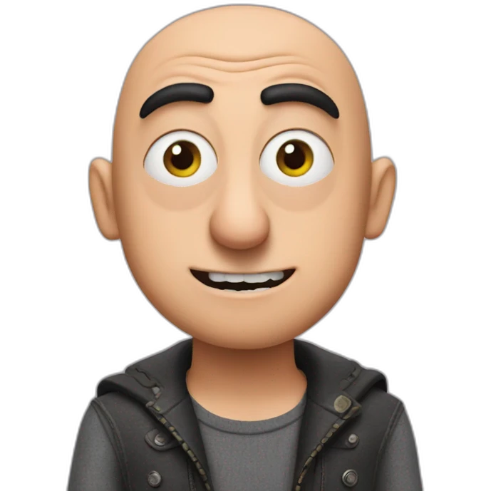 Gru from minions emoji