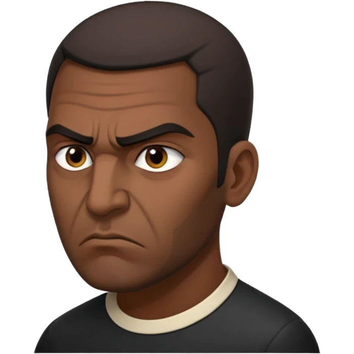 angry Iraqi, in profile emoji