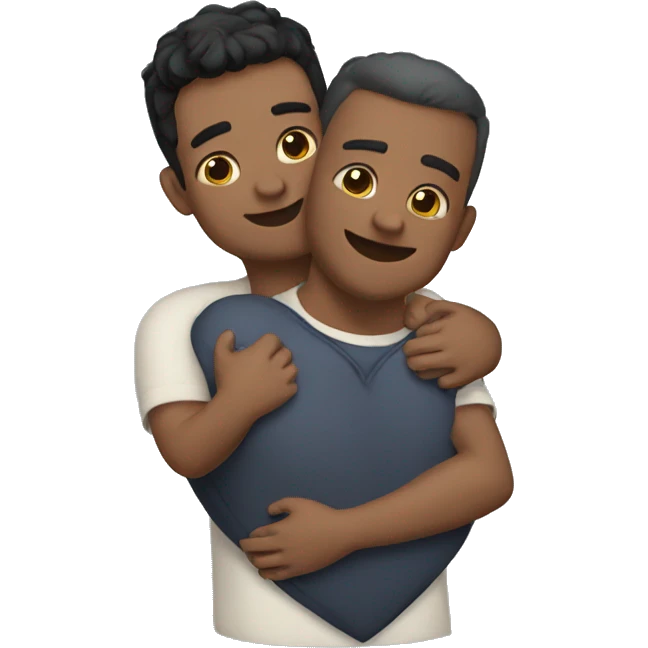 heart hug emoji
