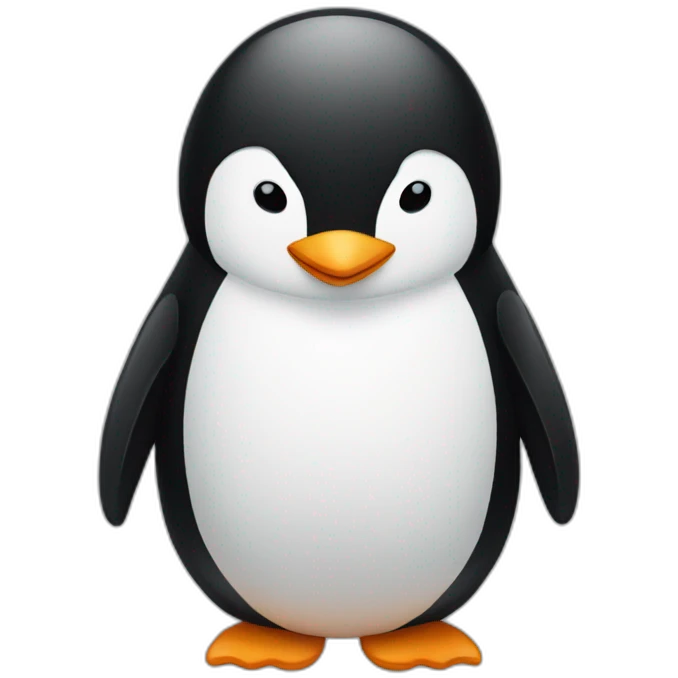 Sad penguin emoji