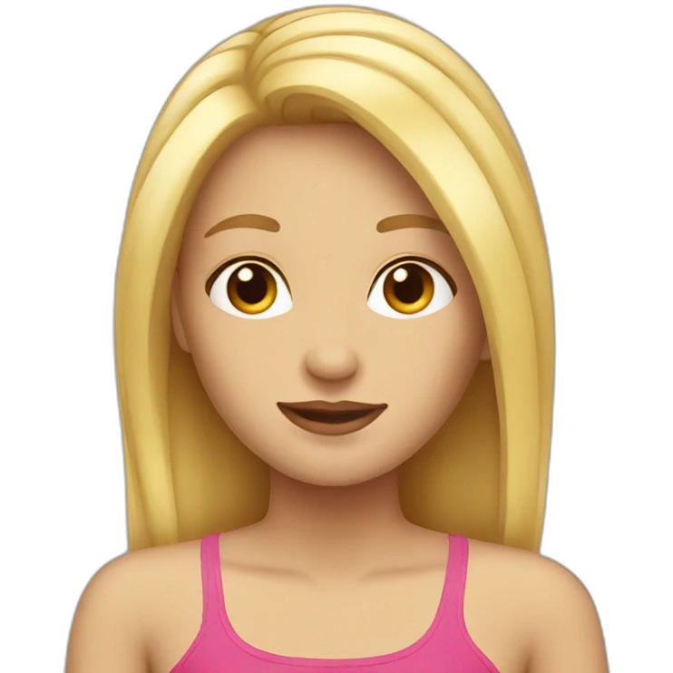 blond hair emoji