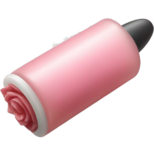 Rose quarts skin roller emoji