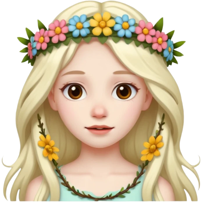 Aesthetic girl emoji