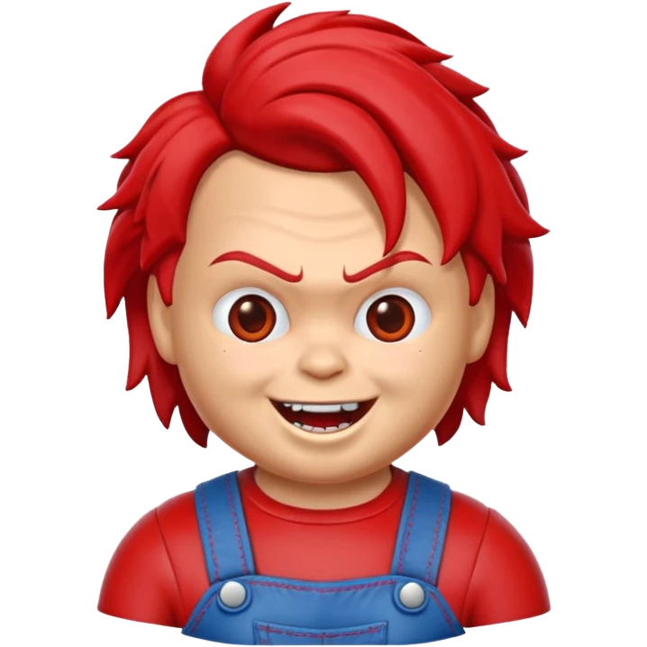 Un emojin de chuky emoji