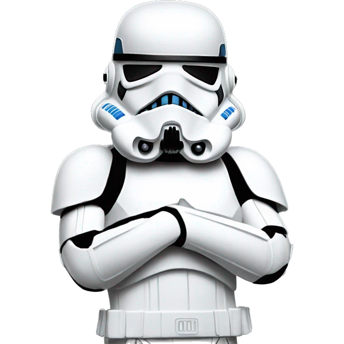 storm trooper depressed  emoji