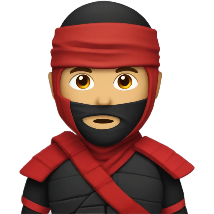 red ninja emoji